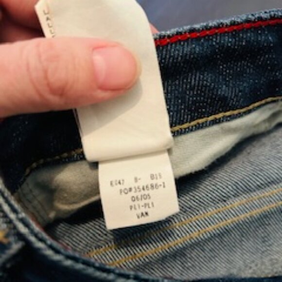 Tommy Hilfiger Y2K Women’s Plus Size 14 Hipster Bootcut Jeans 2005 Vintage Denim - Picture 5 of 7